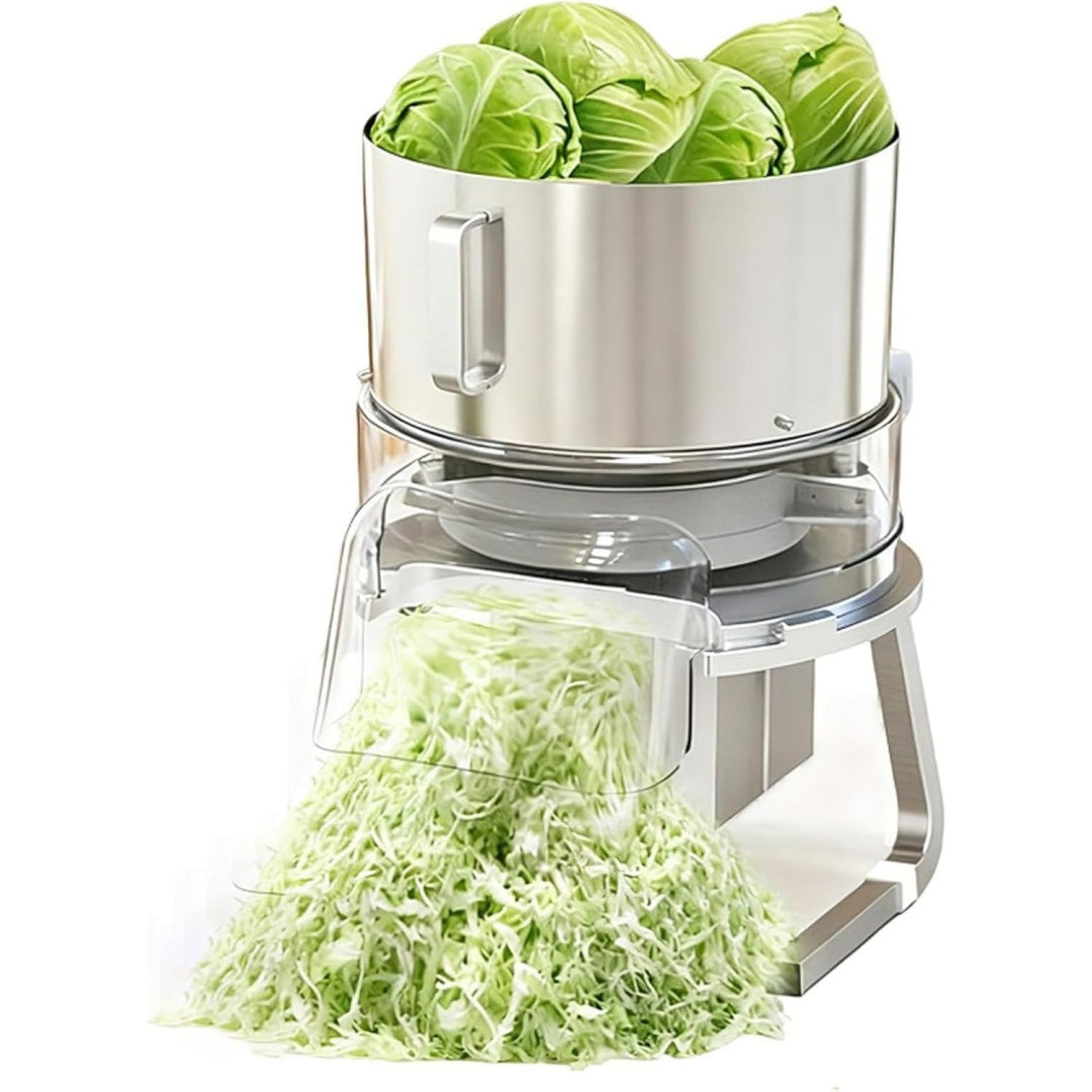 Una lama per ridurre le verdure in fette con spessore di taglio regolabile