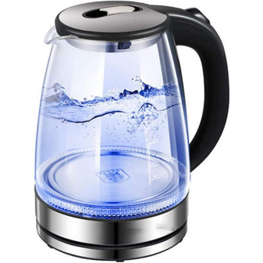 Acqua portata a temperatura nel bollitore con alimentazione senza filo e con potenza dichiarata di 1500 W
